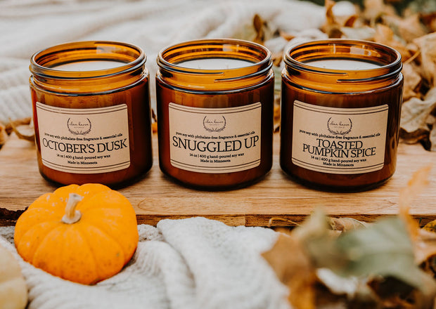 Amber Fall Candles [Limited Edition]