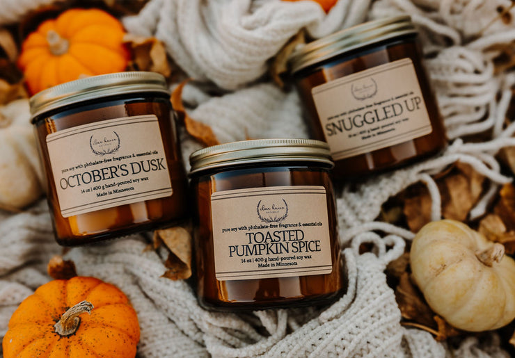 Amber Fall Candles [Limited Edition]