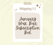 December Monthly Wax Bar Subscription - SHIPS FREE! Code: WAXCLUB