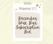 December Monthly Wax Bar Subscription - SHIPS FREE! Code: WAXCLUB