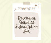 December Clean Haven Naturals Surprise Monthly Subscription Box