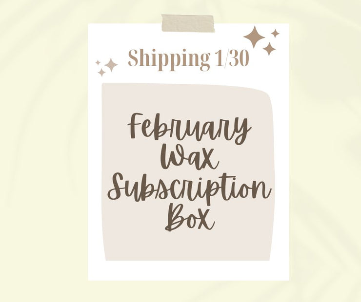 February Monthly Wax Bar Subscription - SHIPS FREE! Code: WAXCLUB