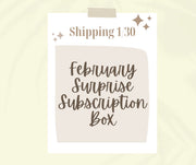 February Clean Haven Naturals Surprise Monthly Subscription Box