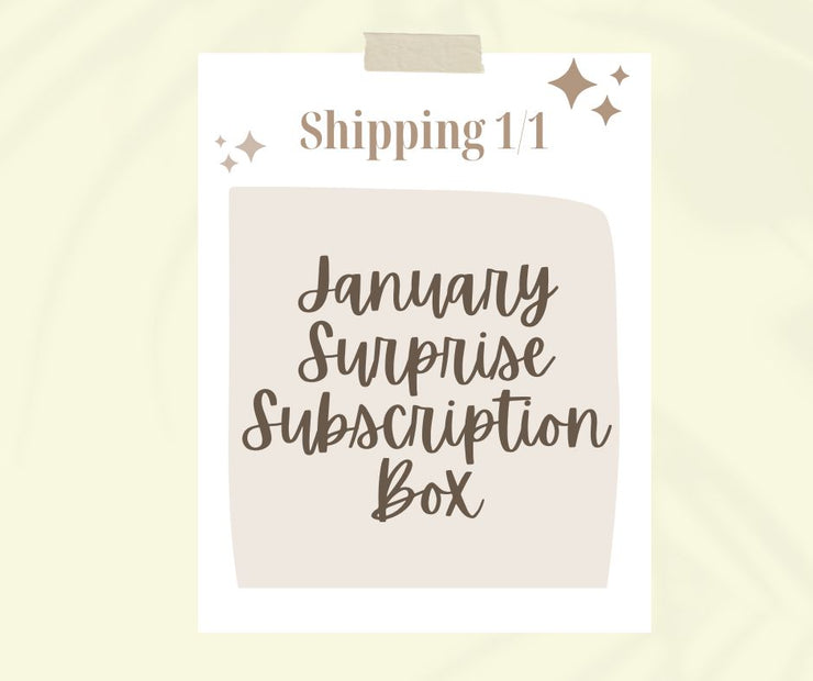 January Clean Haven Naturals Surprise Monthly Subscription Box