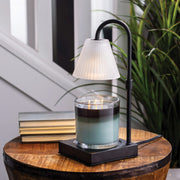 Frosted Glass Candle Warmer Lamp