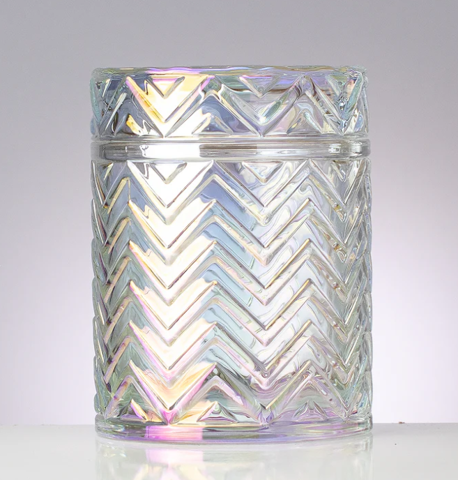 Lidded Decor Glass Candle