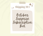 October Clean Haven Naturals Surprise Monthly Subscription Box