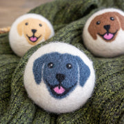 Happy Dogs Eco Wool Dryer Balls - Mix of 3 colors: With Bag