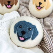 Happy Dogs Eco Wool Dryer Balls - Mix of 3 colors: With Bag