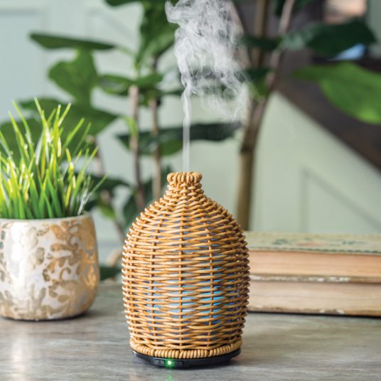 Wicker Vase 100ml Essential Oil Diffuser